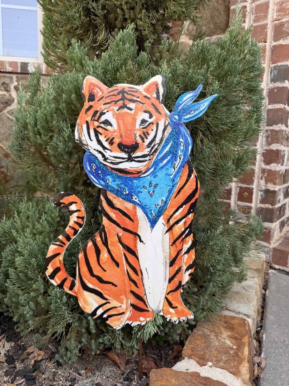 Blue Bandana Tiger